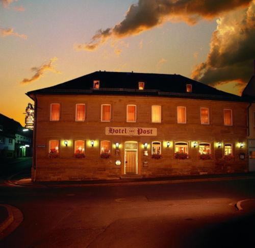 Hotel Post Nordhalben Exterior photo